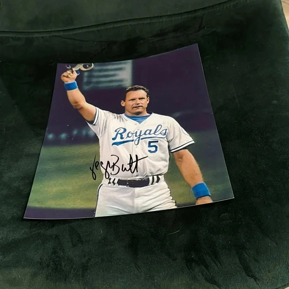 George Brett  Kansas City Royals signed photo